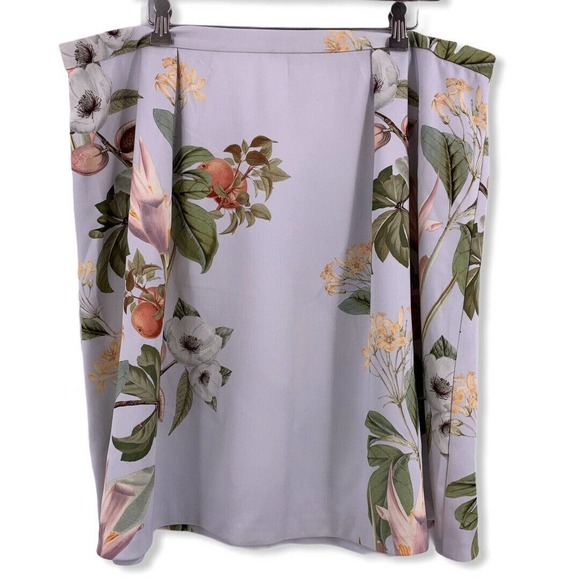 Amanda Uprichard Dresses & Skirts - Amanda Uprichard Floral A-line Skirt New 1X